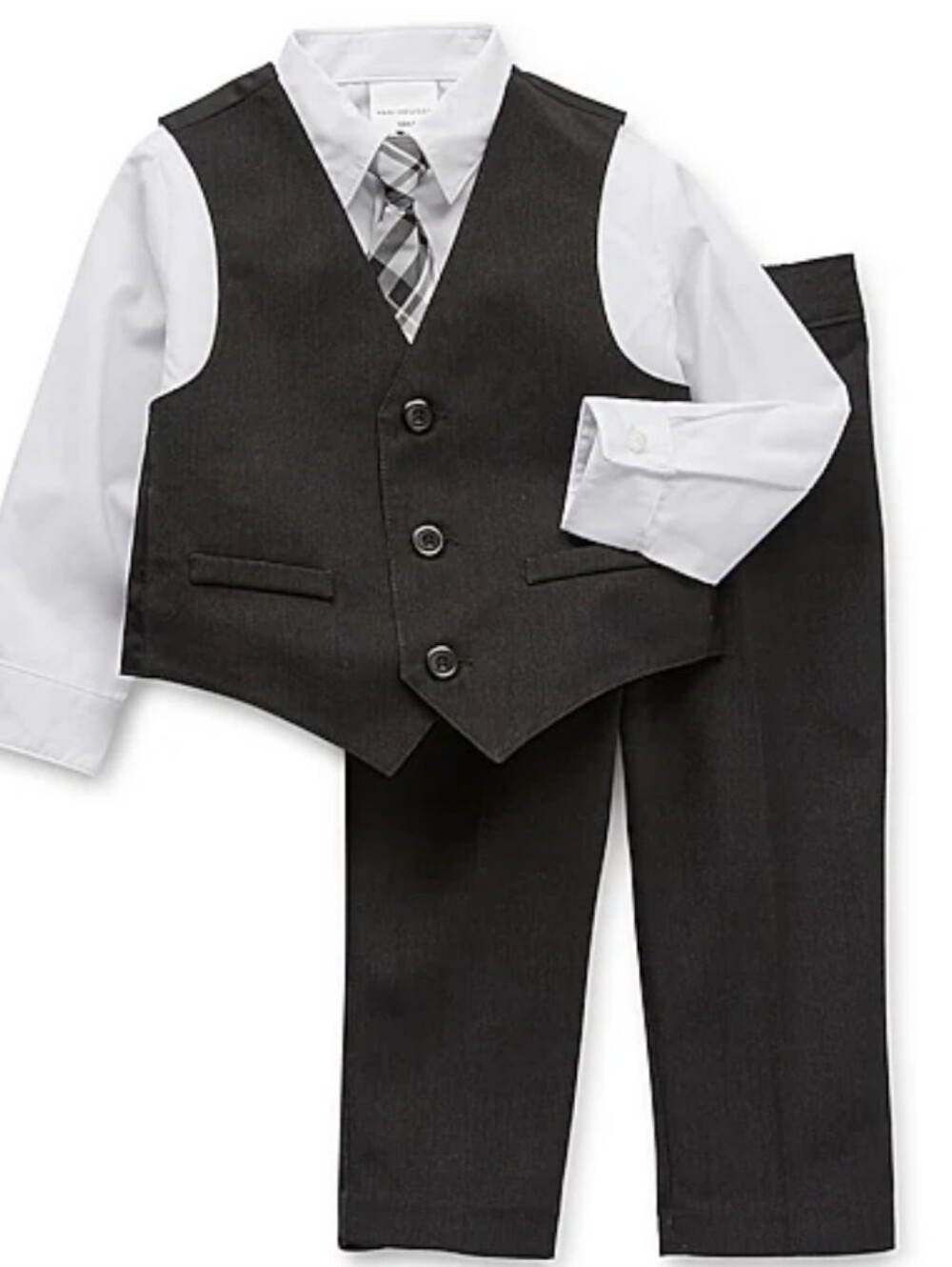 Van Heusen Baby Boys 4-pc. Suit Set Black